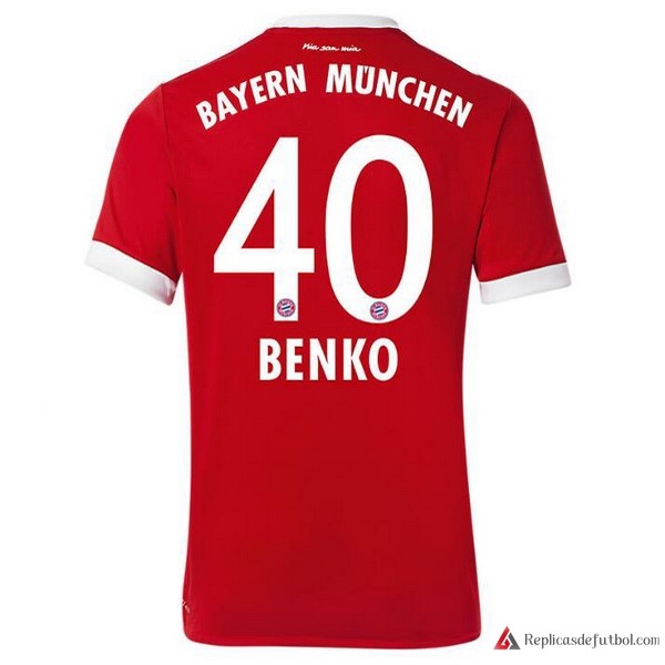 Camiseta Bayern Munich Primera equipación Benko 2017-2018